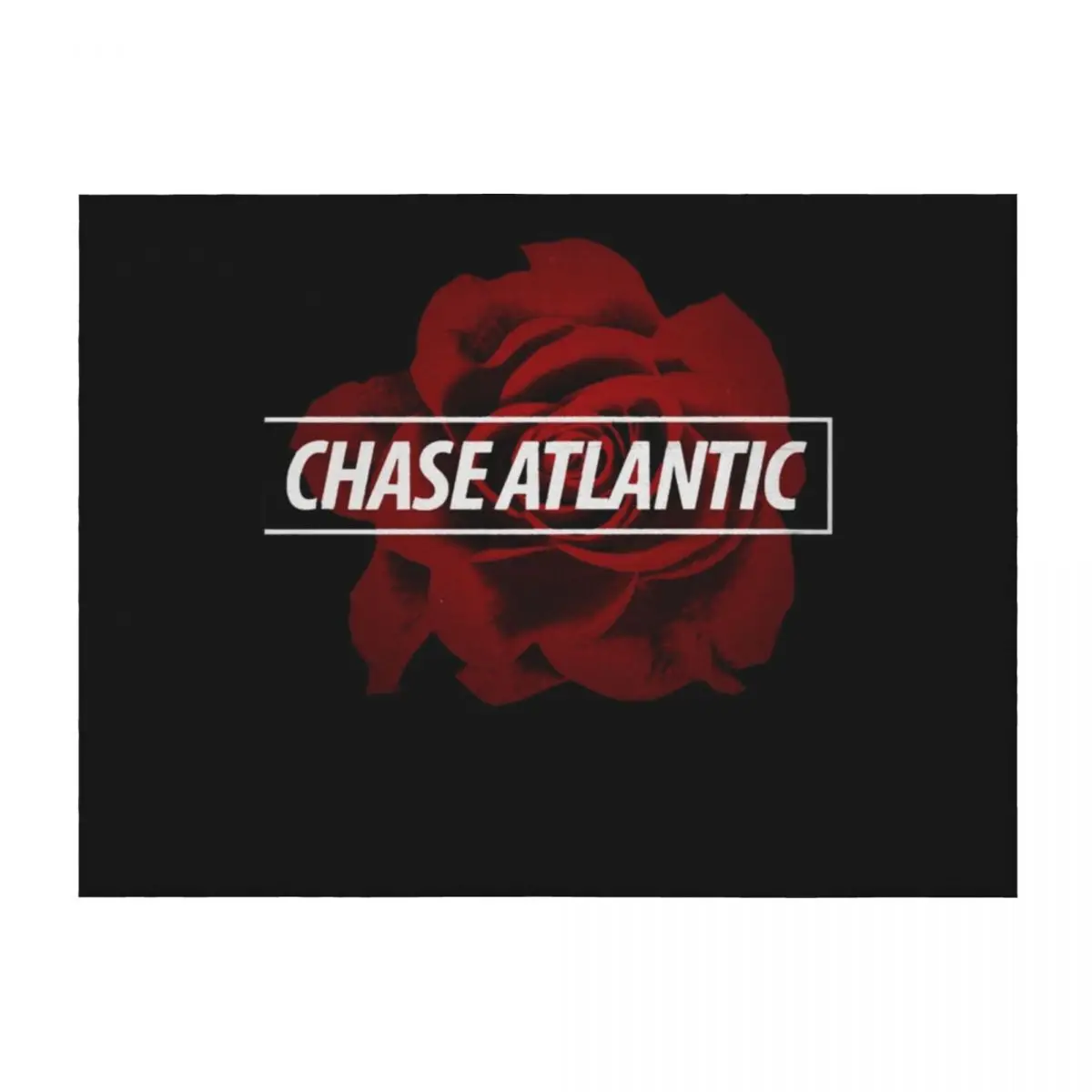 

Chase Atlantic Merch Reveal The Secret Chase Atlantic Rose Logo Throw Blanket Luxury Designer Nap Thermal for sofa Blankets