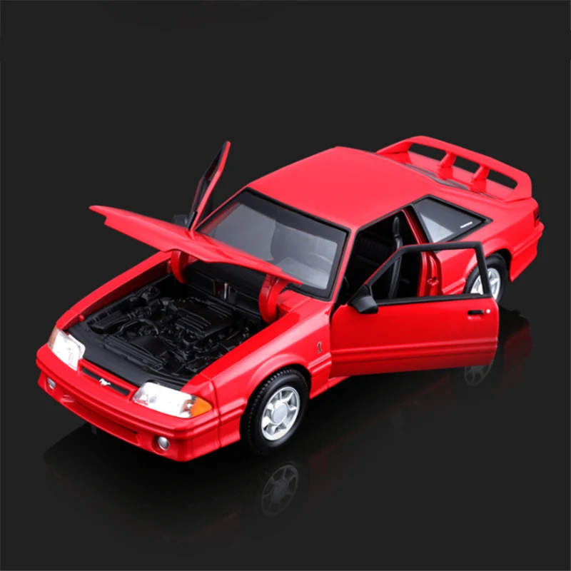 Maisto 1:24 1993 فورد موستانج SVT كوبرا سبيكة سيارة رياضية نموذج Diecasts المعادن سباق السيارات المركبات نموذج محاكاة لعبة أطفال هدية #3