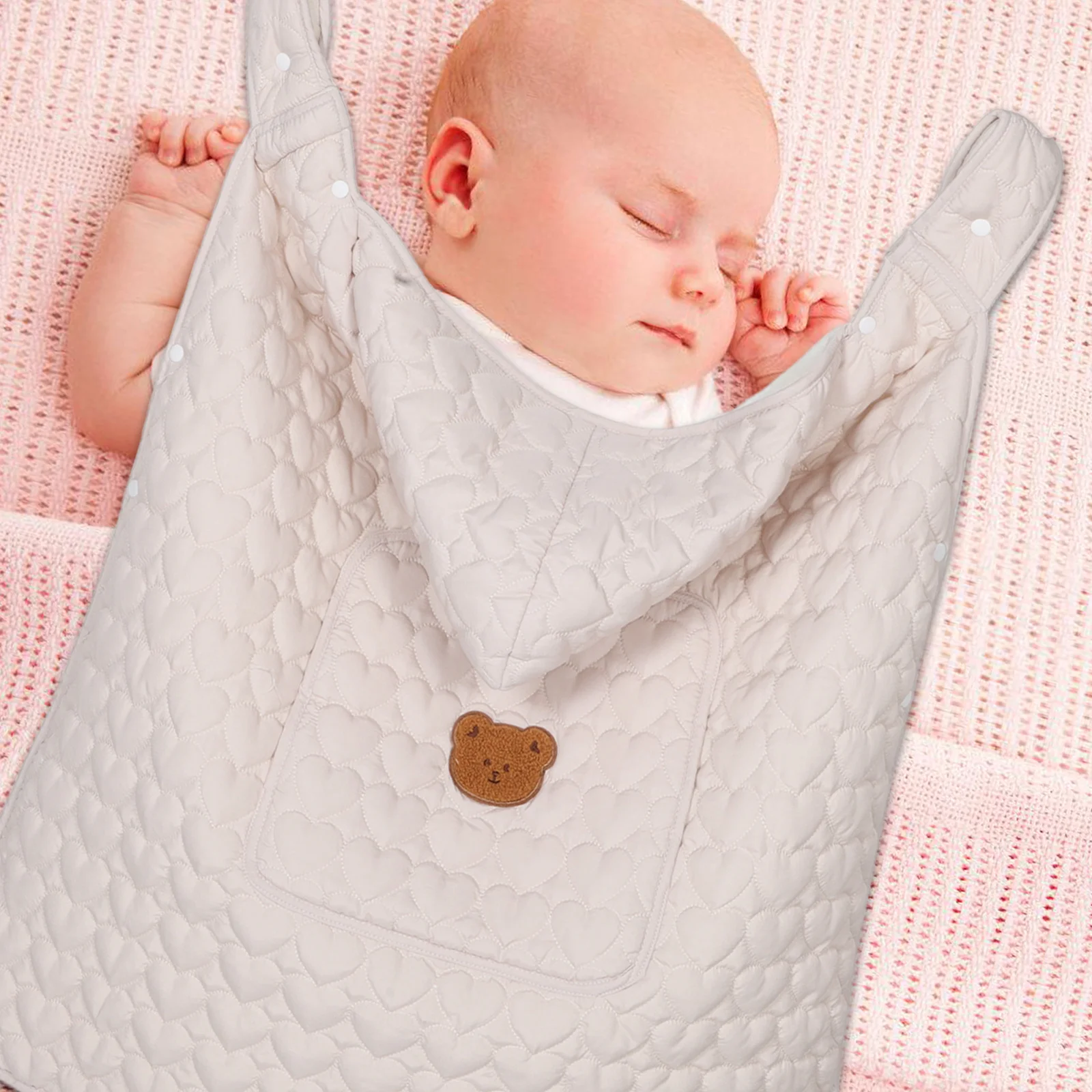 

Baby Windproof Cover Thickened Winter Stroller Use Car Seat Blanket Cold Weather Baby Carrier Cover Infant Sleeping Bag Camping
