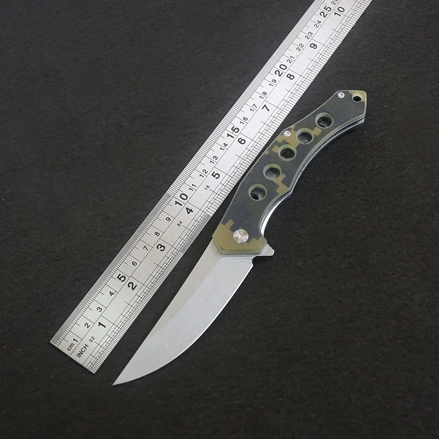 Pocket Folding Knife G10 Handle Small EDC Blade Outdoor Camping Hiking Hand Tool High Quality Knives Gift Men Utility Gear Hobby