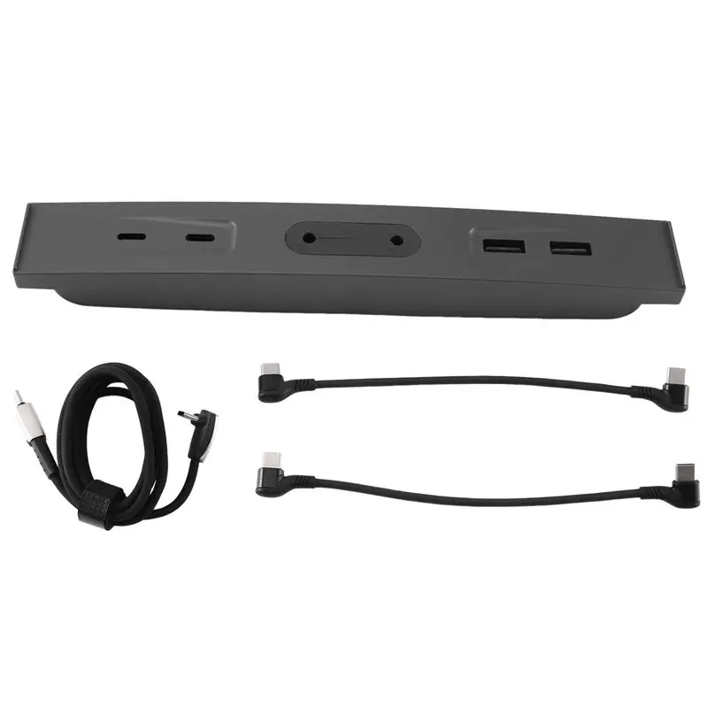 For Tesla Model 3 Y Docking Station Center HUB Extender USB Charging Adapter Fast Charging Accessories-A67F