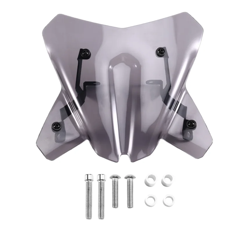 

Leading-Edge-For 125 Duke 390Duke Windscreen Visor Viser Kit Motorcycle Accessories Smoke Gray