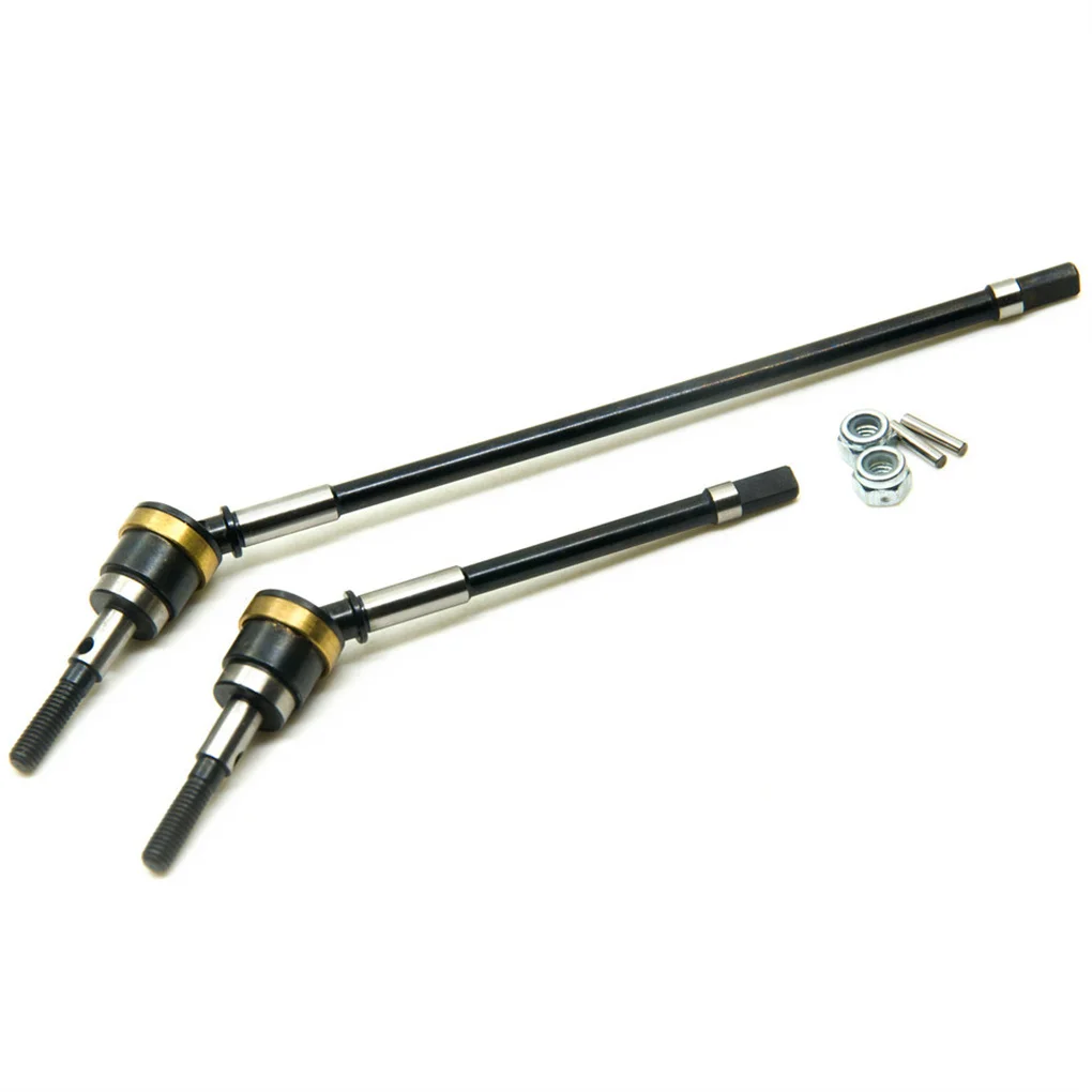 RCGOFOLLOW Steel Long-lasting Performance Front CVD Shaft Super Balance Rc Front CVD Shaft For 1/10 Axial Wraith