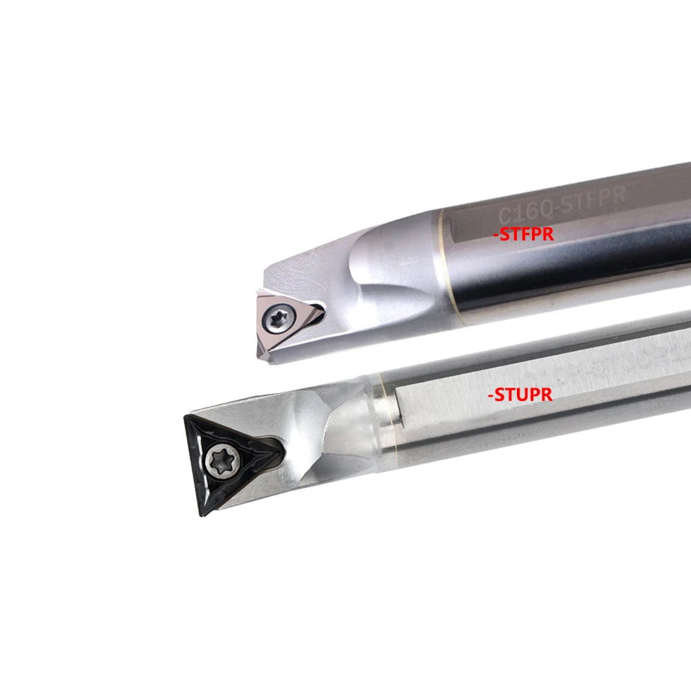 

Tungsten steel Bar C08K C10K C12M C16Q C20R STUPR09 STUPR11 STFPR09 STFPR11 Internal Turning Tools CNC Lathe Cutter Machine TPMT