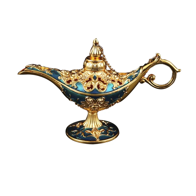 Aladdin Magic Lamp Toy Xinjiang Crafts Wishing Magic Lamp Ethnic Style Featured Home Furnishings