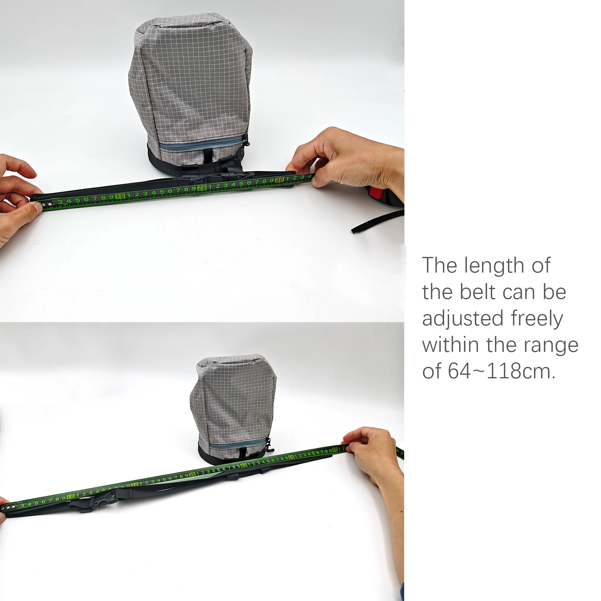 2026 Klettern Kreide Tasche Outdoor Bouldern Trocken Magnesium Pulver Taille Tasche Klettern Ausrüstung Lagerung Tasche UHMWPE Stoff – Detail 9