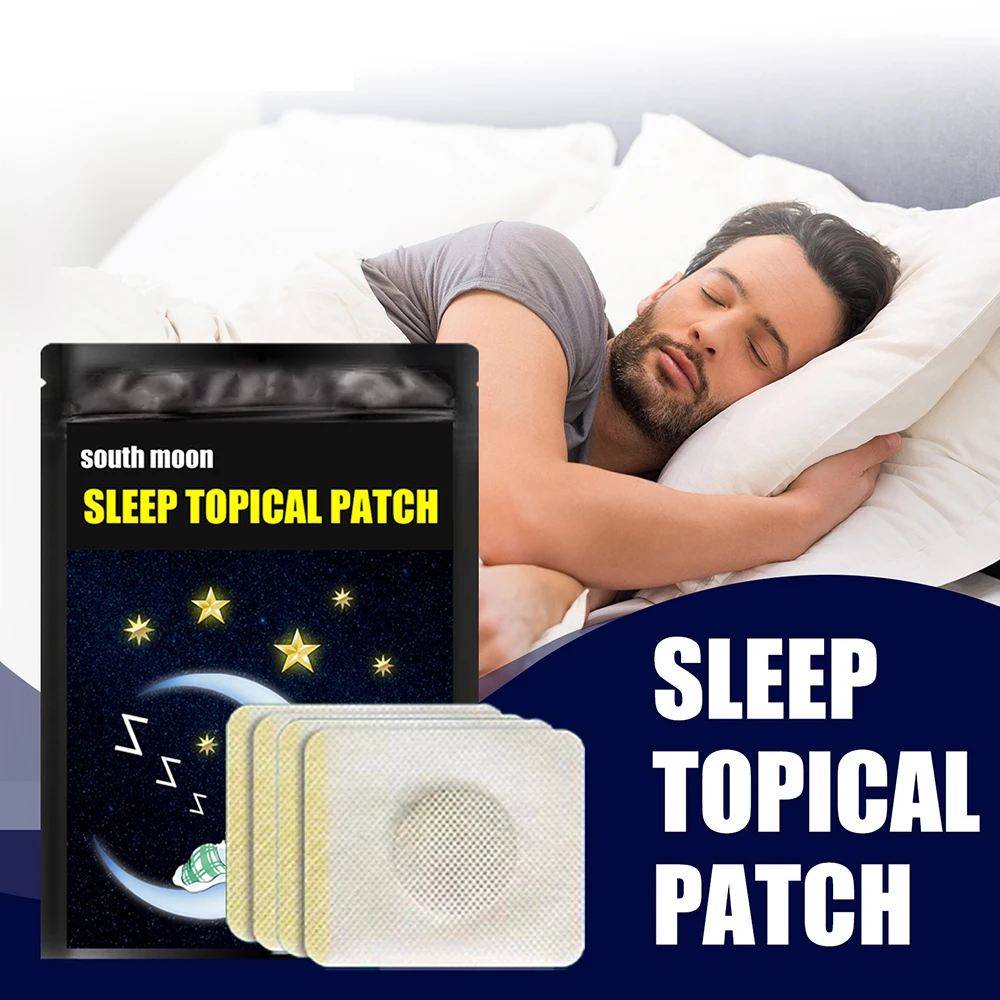 

New Sleep Topical Patch Anxiety Essential Relieve Headache Stress Plaster Improve Insomnia Body Relax Sticker Paste Safe