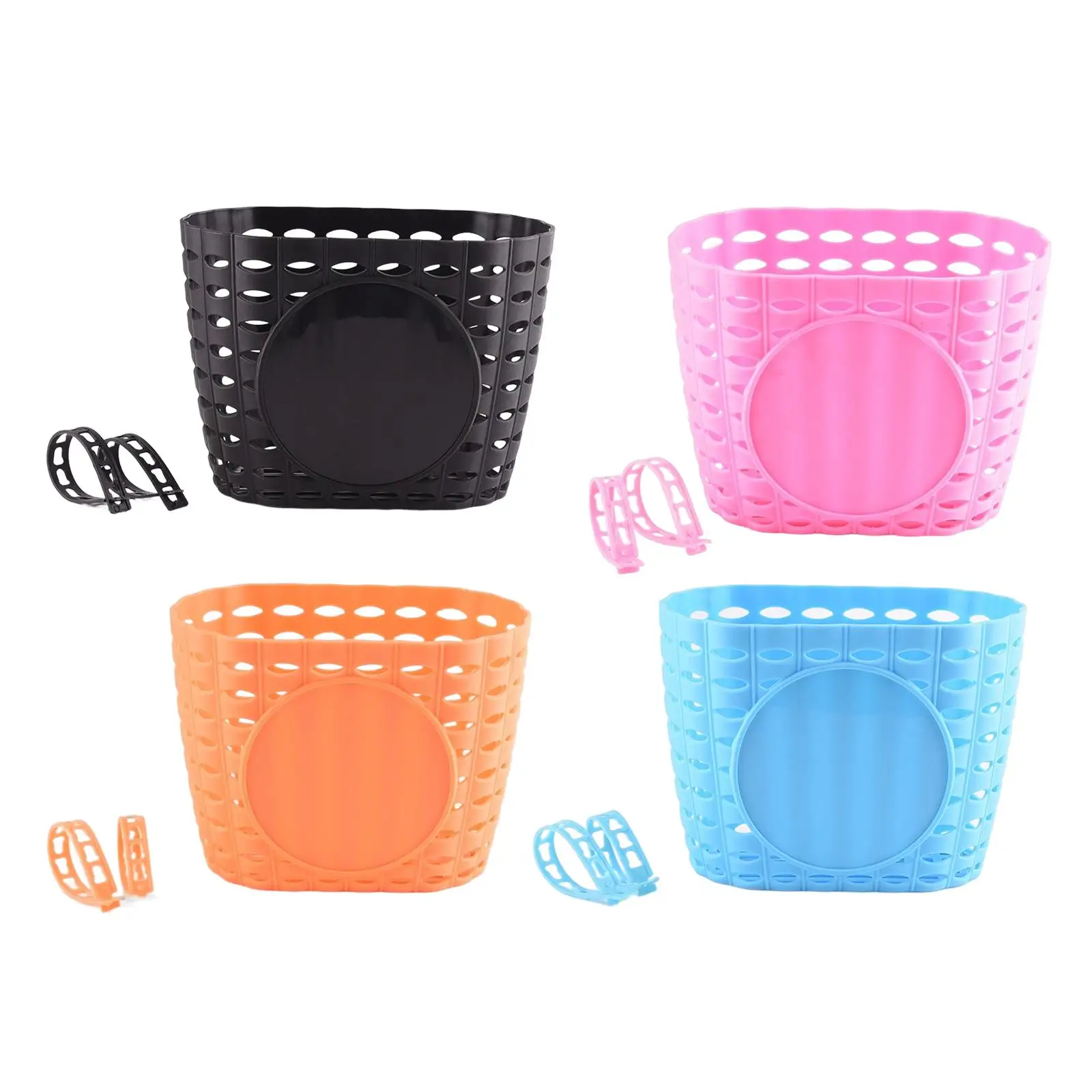 Removable Bike Front Basket ABS Storage Basket Handlebar Mount for Kids Mountain Bike Ride