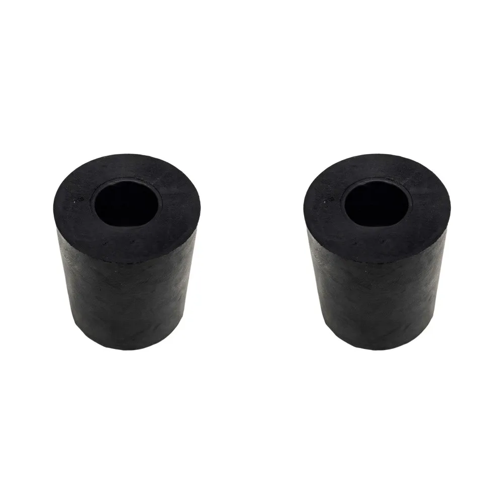 2Pcs 20mm Weight Stack Guide Rod Rubber Sleeves Shock Absorbing Washers For Home Gym Fitness Equipment Strength Training Parts