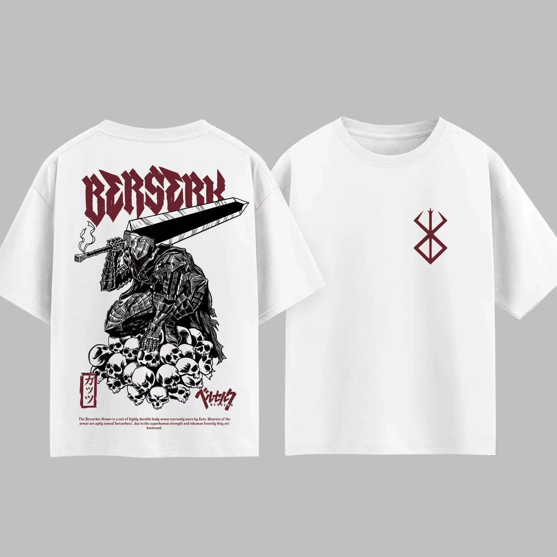 تي شيرت أنيمي ياباني بيرسيرك د - مراجعة Anime Themed Merchandise وسعره