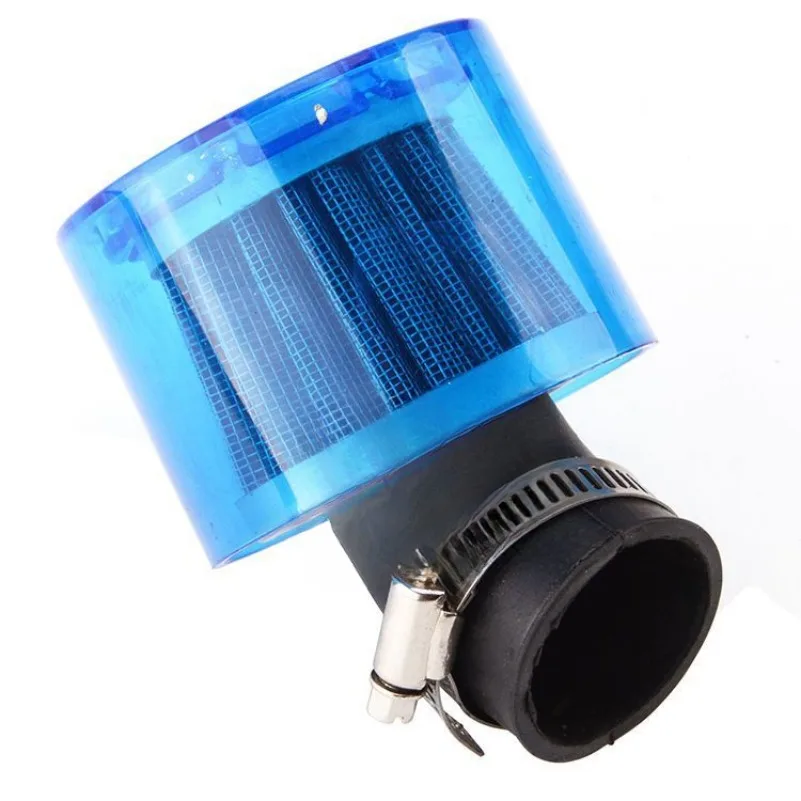 Motorcycle 35/38/42/45/48-50mm Bend Elbow/Stright WaterProof Air Filter Cleaner For 50cc-250cc ATV Pit Dirt Bike Motorbike parts