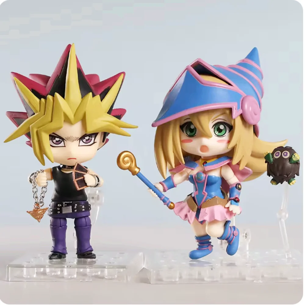 Yu-Gi-Oh! Yami Yugi Muto 1069 1596 Mago Nero Ragazza Q Ver Action Figure Figurine Collezione Modello Bambola Giocattolo Regalo