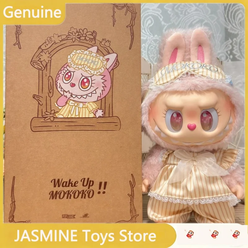 

Genuine POPMART Wake Up Spring Series MOKOKO Vinyl Plush Doll Gift Box Labubu Collectibles Room Decoration Girl Special Gifts