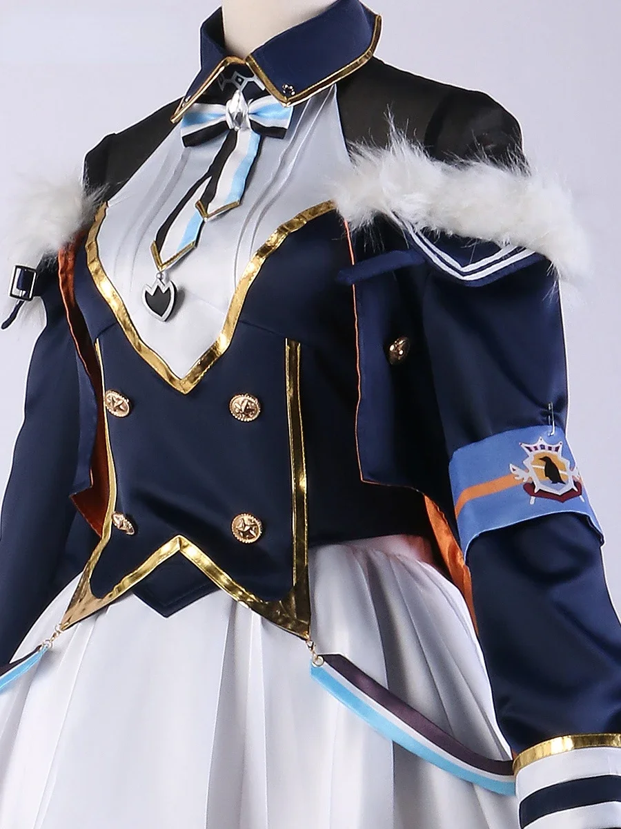 NIJISANJI Vtuber Petra Gurin Cosplay Costume Women Dress Suit Lovely Uniform Cosplay Costume Halloween Party Outfit