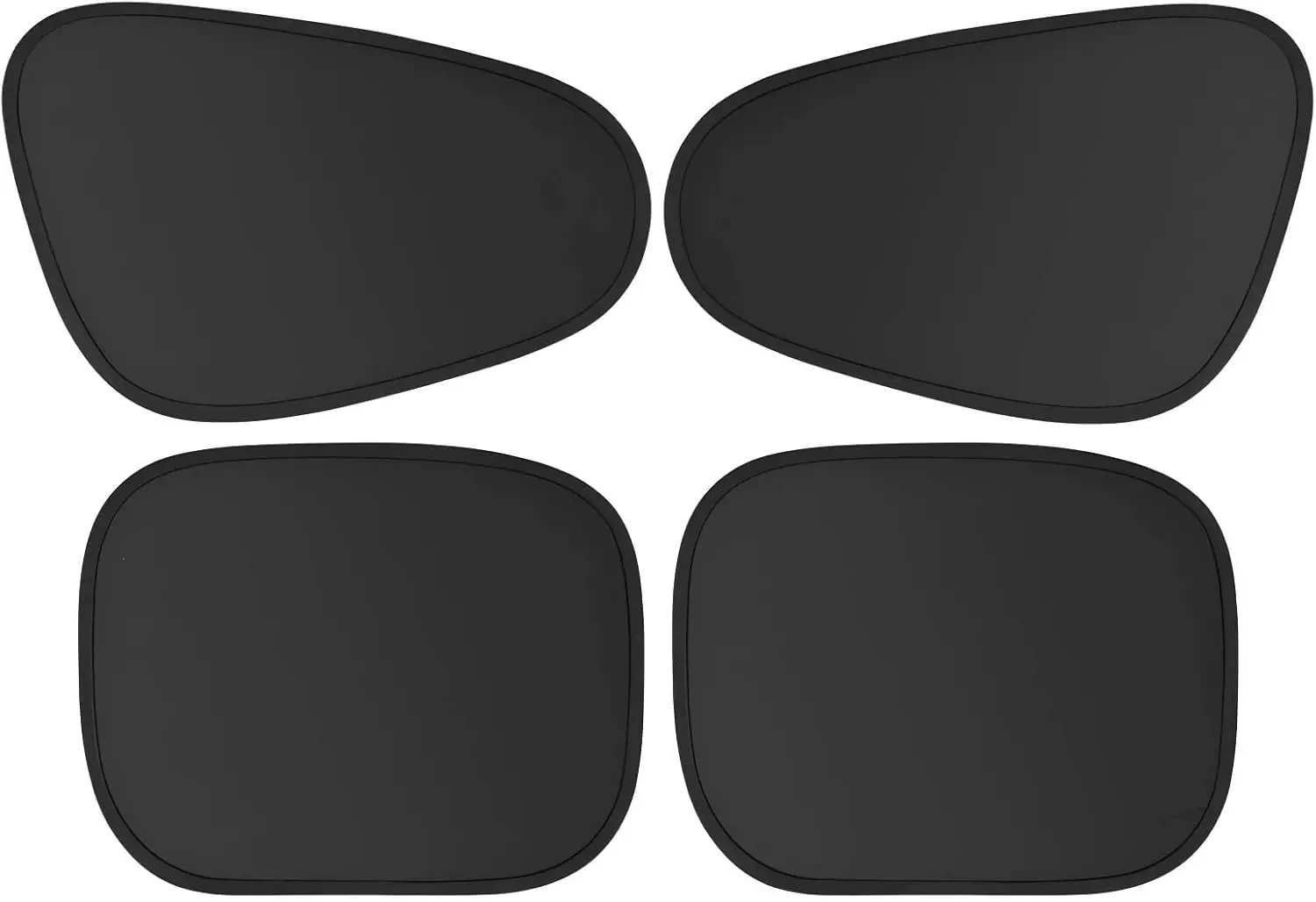 

Car Window Shades, [2025 Upgrade] Electrostatic Adsorption Car Window Covers, Complete Blackout, UV Blocking, Suitable for Daily