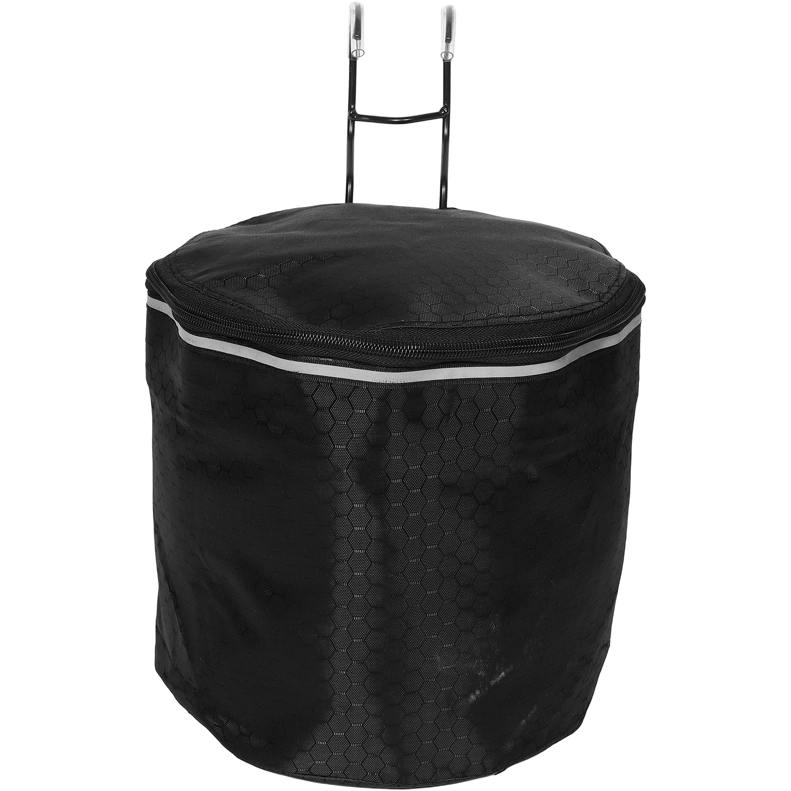 

Multifunctional Bicycle Front Storage Container For Electric Mountain Bike Durable Canvas Detachable Spacious Handlebar Basket