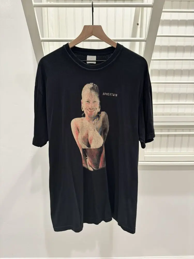 Aphex Twin Windowlicker black Album Cover T-Shirt Cotton 100% NH119