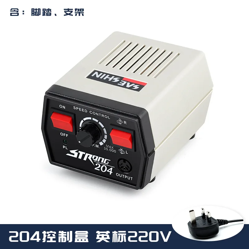 High Quality Dental Hand 204 Grinder 102L Handle Nail Jewellery PolisherMicromotor Polishing E-TYPE Equipment Dentist Tools