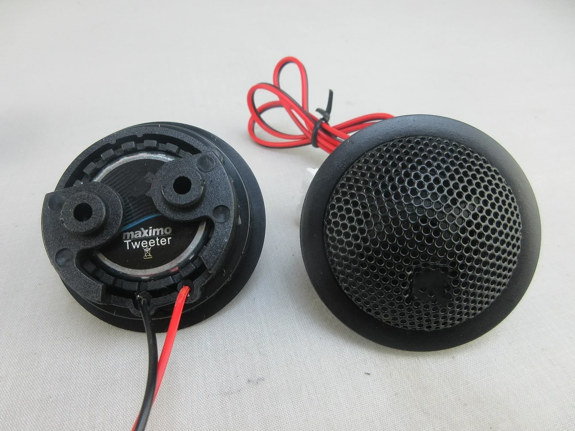 High Quality Car Speaker soft dome Tweeter 25mm Neodymium Horn  4 Ohm Tweeter Head Audio Modification Speaker Tweeter 1pair