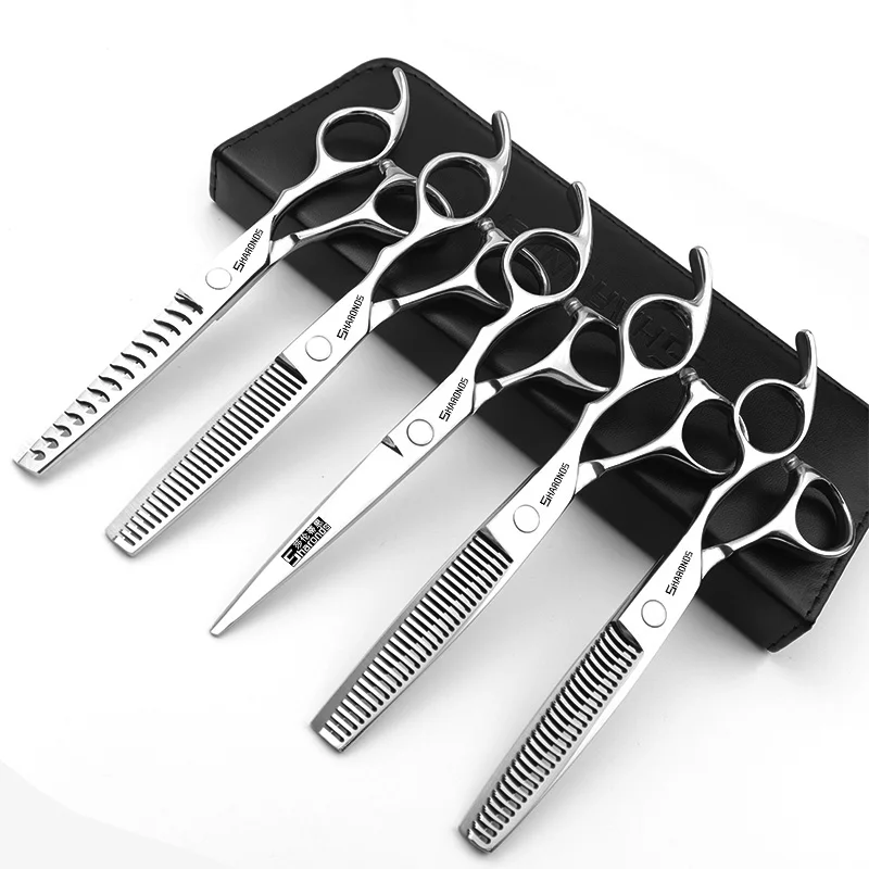 

6-inch professional hair clippers, flat teeth clippers, thinning bangs, hairstylists, cutting tools, hair clippers.