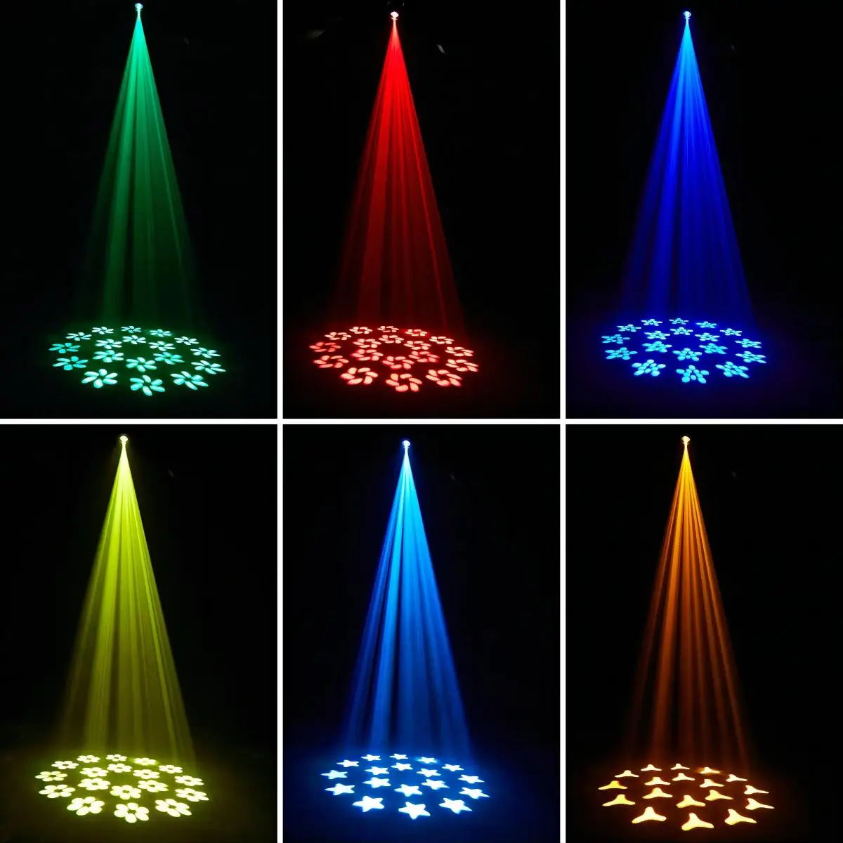 Fireions120W Moving Head Light DMX512 Control DJ Stage Beam Light for Wedding, Disco, Club, Bar and Event Stage Show