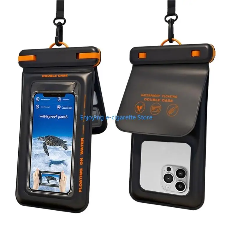 Klare, schwimmende PVC-Handyhülle für Unterwasserfotografie und Wassersport Y4QF – Detail 8
