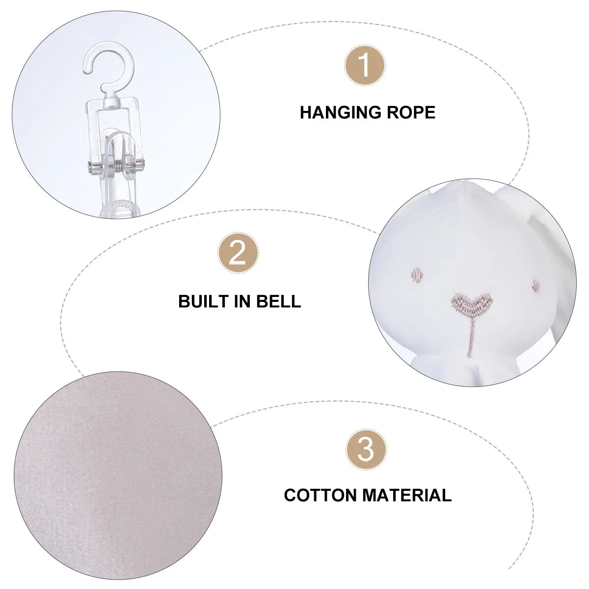 1pc Baby Pacifying Plush Toy Soothing Towel Comforting Towel Soothing Baby Comforter Towel