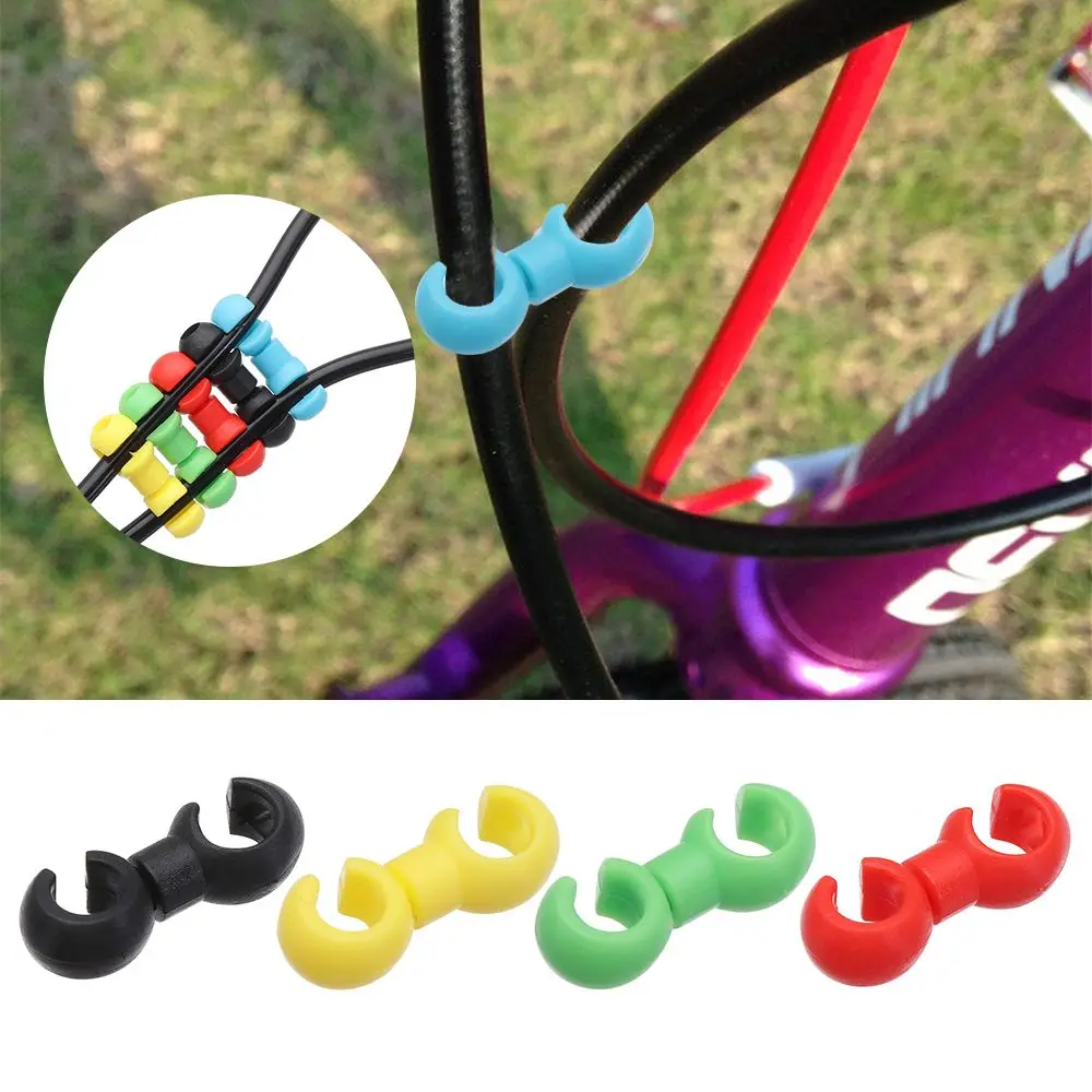 Bicycle MTB Brake Cable S Style Clips Buckle Hose Guide Bike Cross Line Clip  Line Tube C Buckle Brake Hose S Buckle