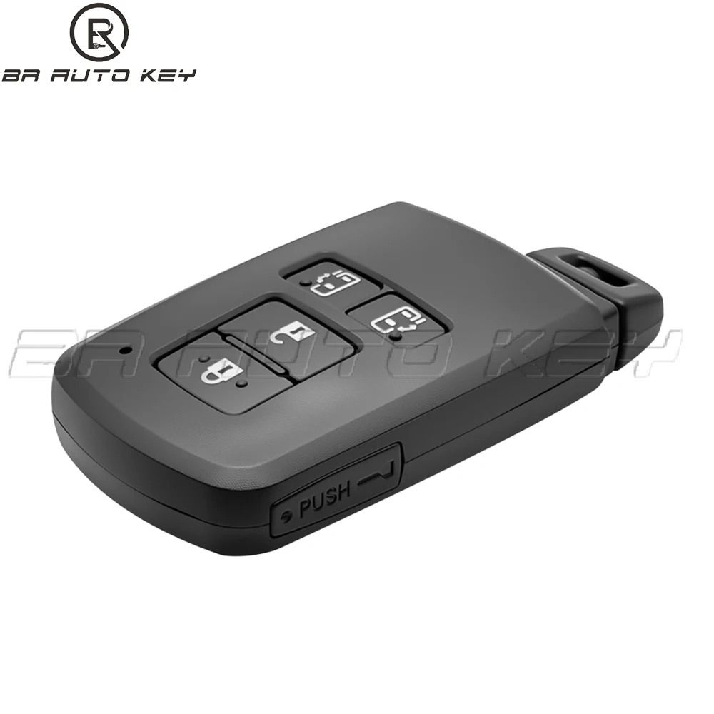 토요타 알파드 벨파이어 에스콰이어 노아 시엔타 복시 리모컨 키 4버튼 교체용 키리스 자동차 리모컨 키 쉘 커버