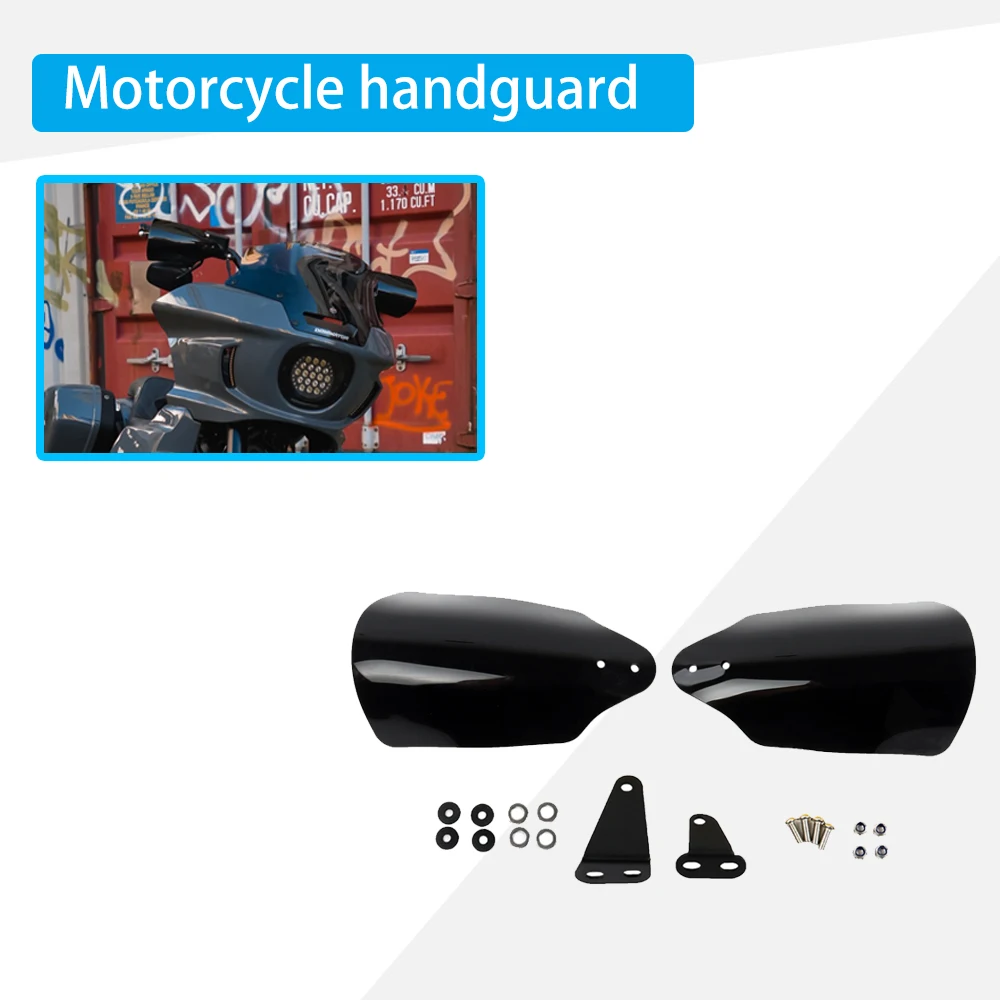 

Мотоциклетные поручни, защитный чехол для рук для Harley Softail Street Bob FXBB FXBBS Deluxe FLDE Low Rider ST FXLRST 18-23