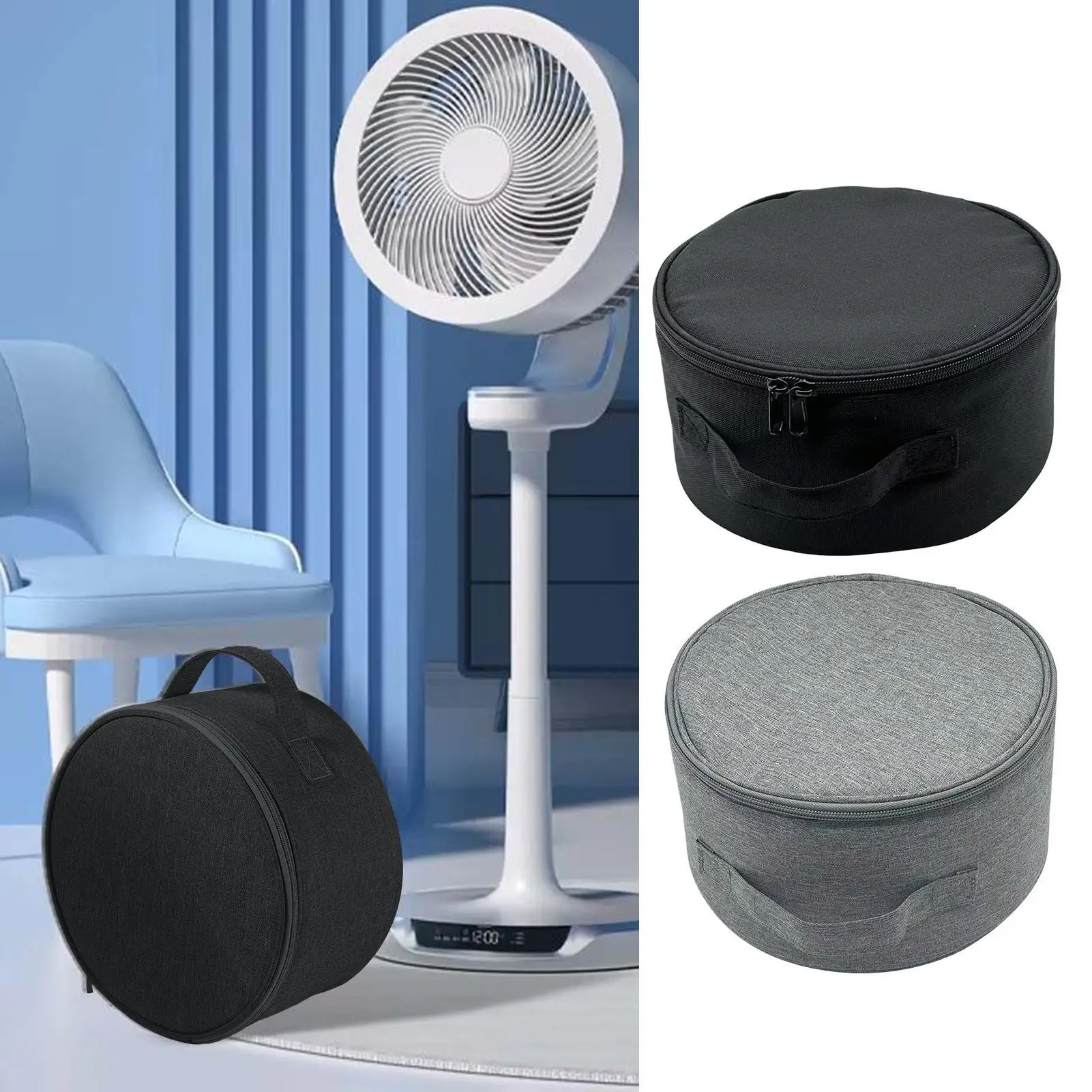 

Telescopic Fan Storage Bag 23*13cm/32*15cm Portable Waterproof Fan Hand Bag Mesh Pocket Folding Fan Storage Case Travel Camping