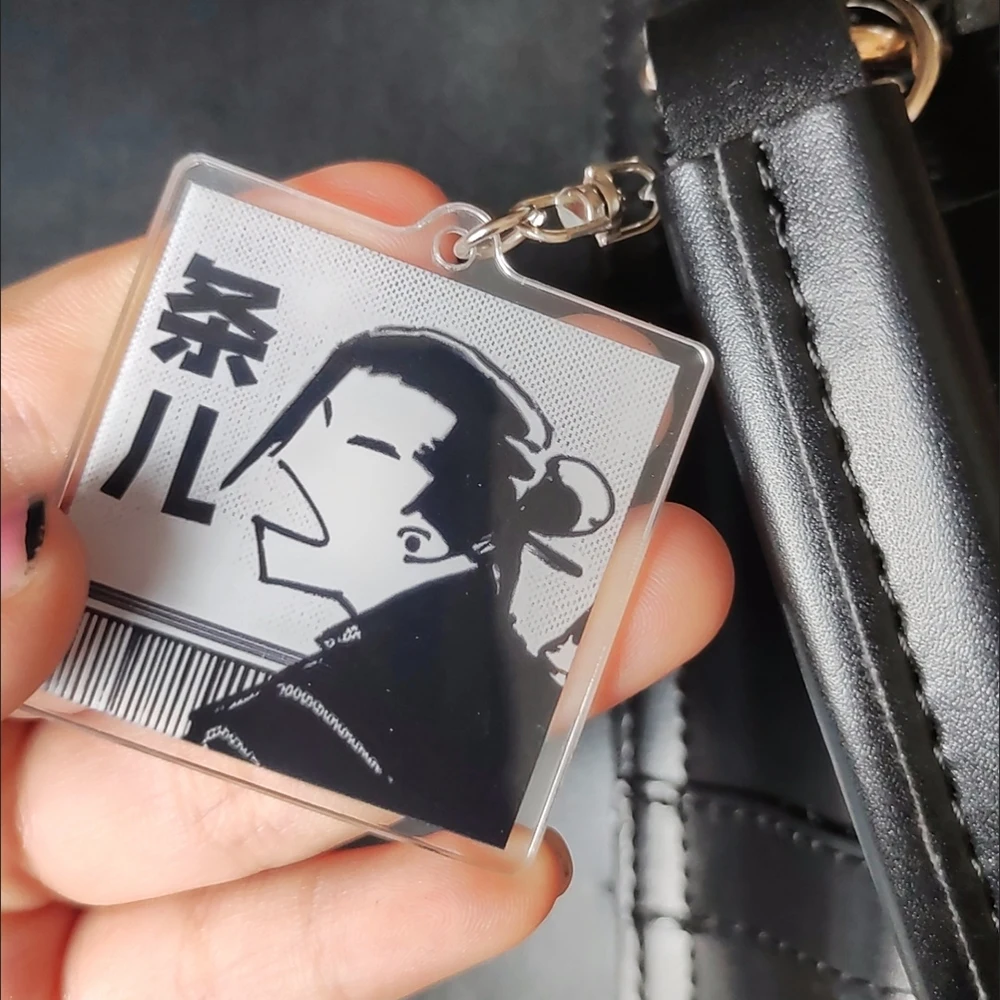 Anime Satoru Gojo Geto Suguru Schlüsselanhänger Niedliche Tasche Rucksack Anhänger Acryl Paar Schlüsselanhänger Zubehör ﻿ – Detail 8