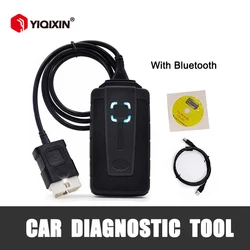 OBDII Car Diagnostic Tool For Wow Snooper 2022 2023 2021 V5.008 R2 Delphis OBD2 Scanner Truck Car Bluetooth Keygen Multilanguage