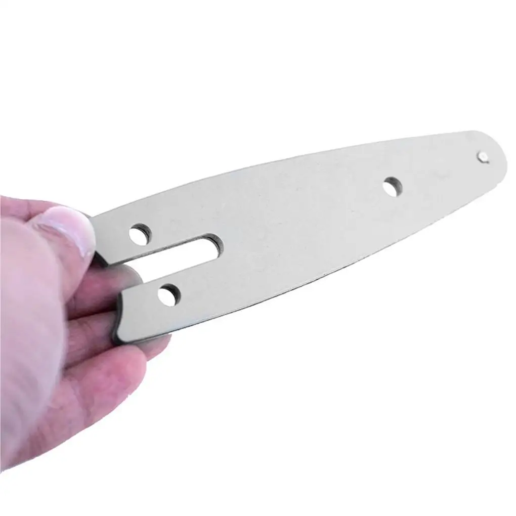 6 Inch Electric Chainsaw Guide Plate Aluminum Alloy Chain Saw Rod Tool