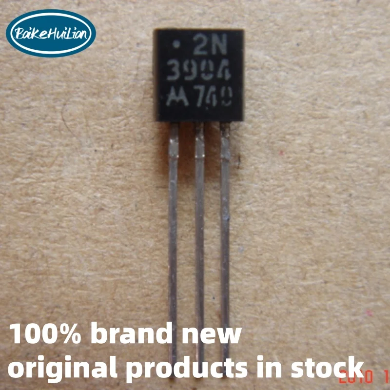 

10pcs/lot 2N3904 3904 NPN power transistor TO-92 brand new original stock