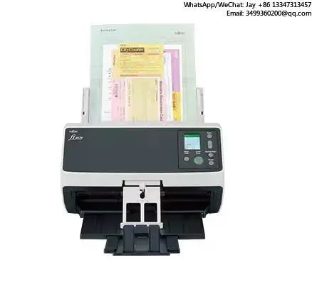 

8190 High-Speed A4 Office Duplex Color Document Scanner USB Interface Flatbed Design Stock CIS Scan Element White