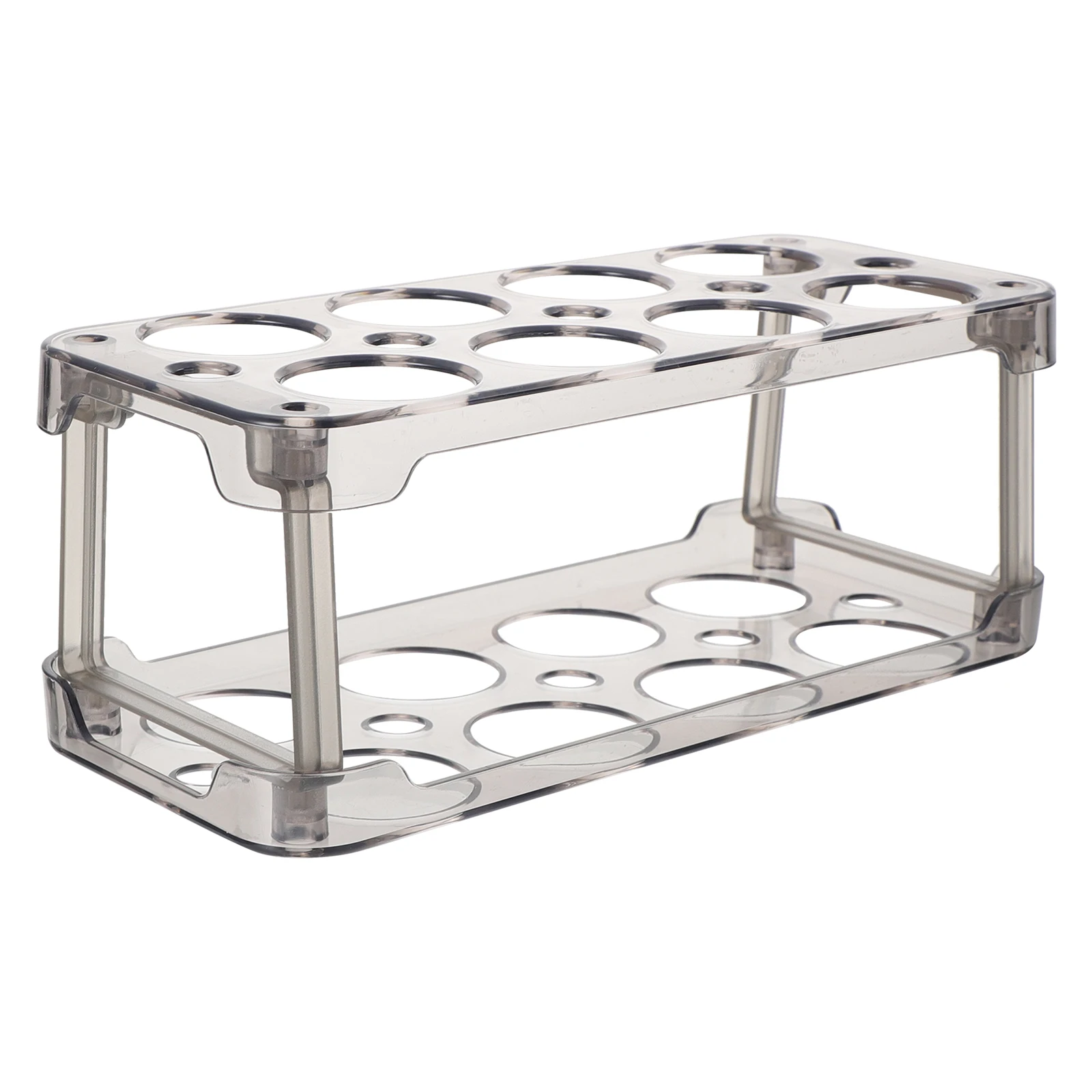 

Egg Storage Box Plastic Compact Stable Hold Eggs No Shake Crash Fridge Cabinet Save Space Clean Simple Design Practical Use