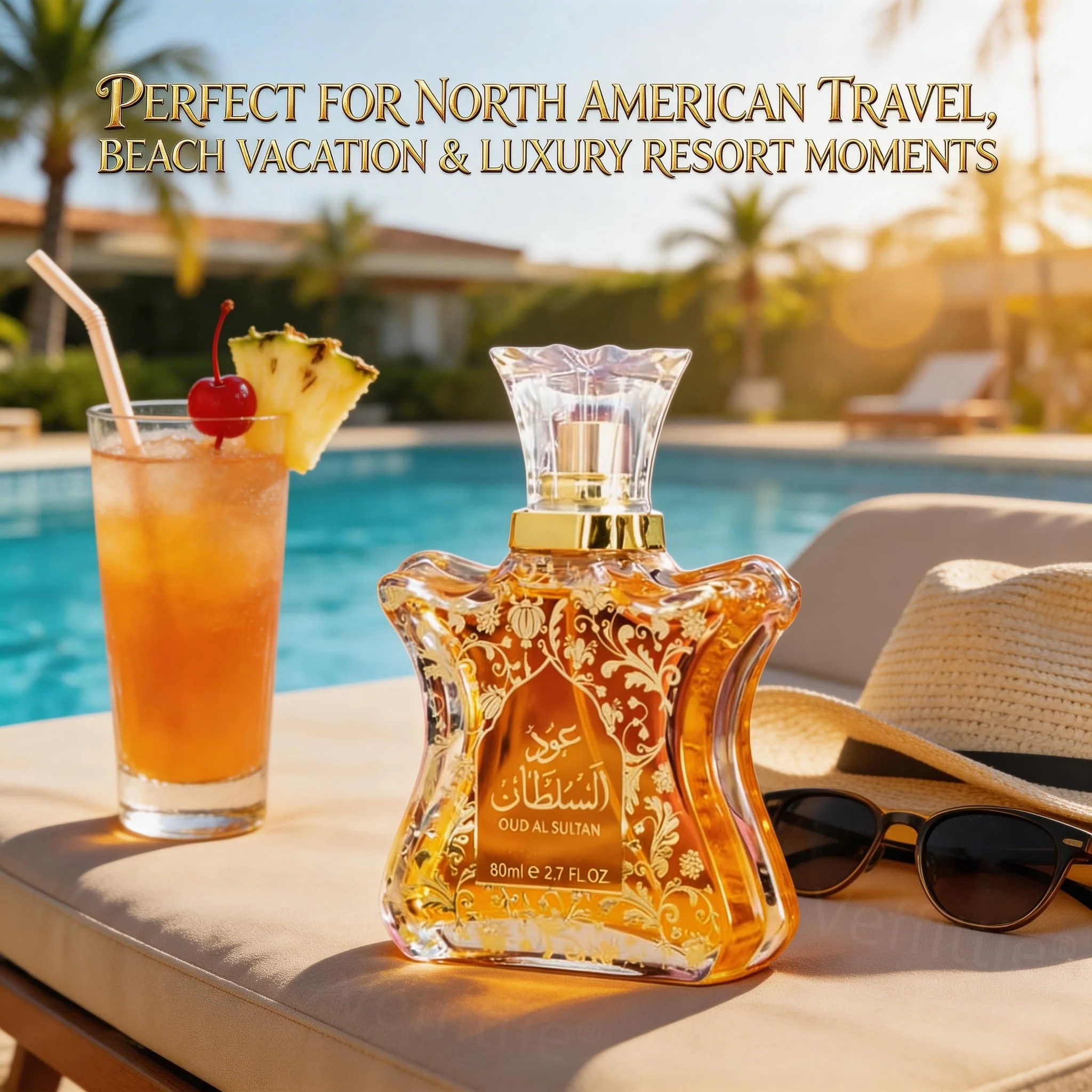 

Wanderlust Citrus Wood Eau De Parfum, Long Lasting Invigorating Aroma, Trip Wear, Bright Tone for Outdoor Exploration Journeys