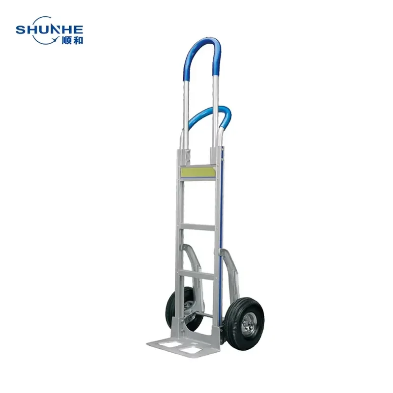SHUNHE FW-80A Big Loading Capacity Hand Truck Industrial Hand Truck Popular and Durable Aluminium Hand Carts and Trolleys