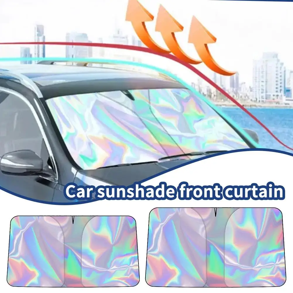 Car Sunshade For Windshield UV Sun Shade Protector Parasol Summer Sun Interior Protection For Auto Shading Car Accessories I4H3