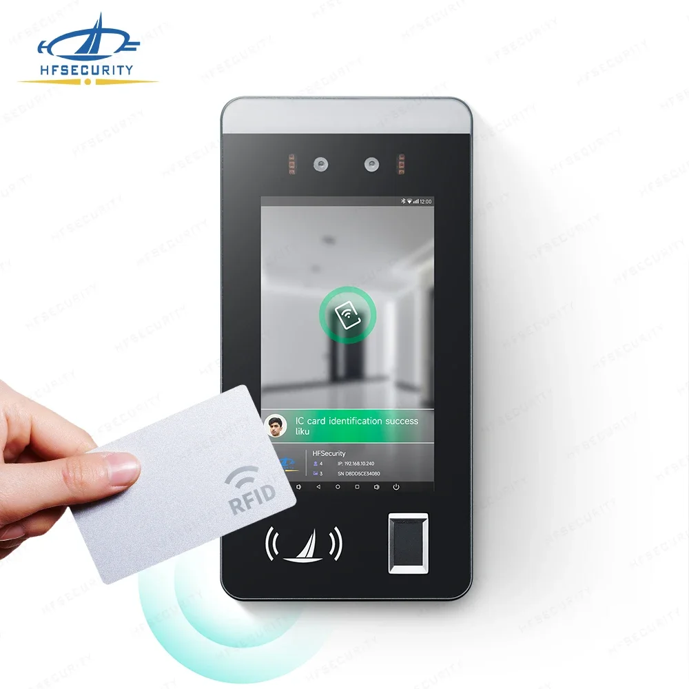 

FR07 Face Magnetic Lock Rfid Card Reader Door Access Control Sliding Door Moulds Small Fingerprint Sensor Strip