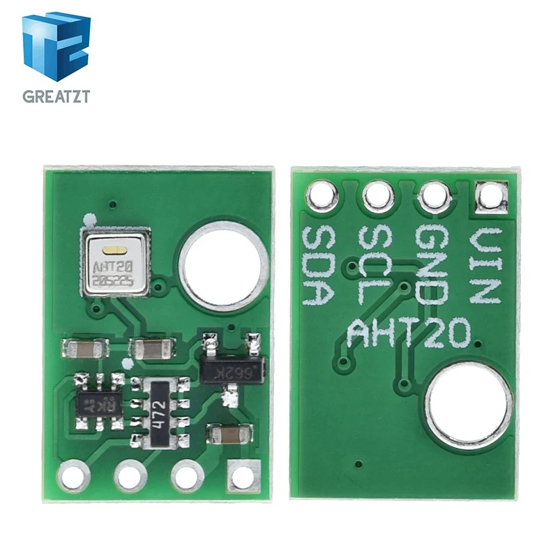 

AHT20 I2C Модуль температуры и влажности Модуль влажности Зонд DHT11 AHT10 Модернизированная версия