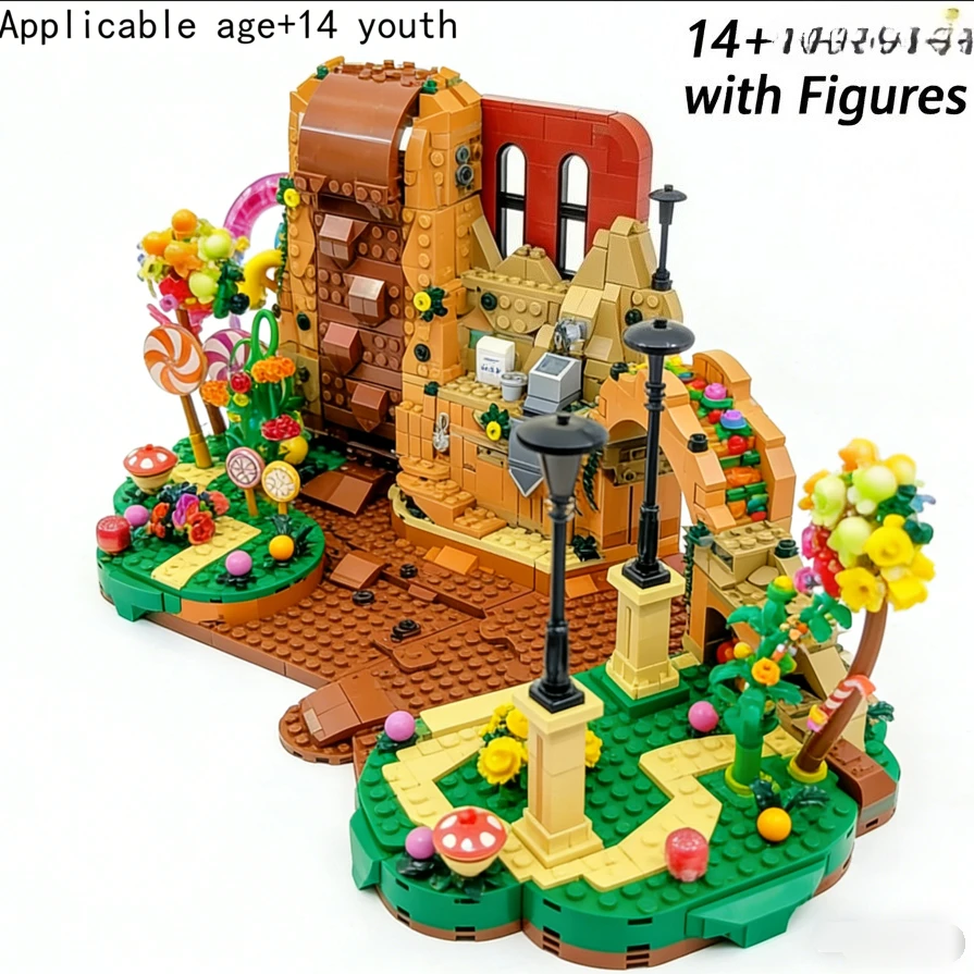 

NEW 21360 Chocolate Factory Creative Building Bricks Toys 2025Pcs For Kids Friends Toys Holiday Gifts