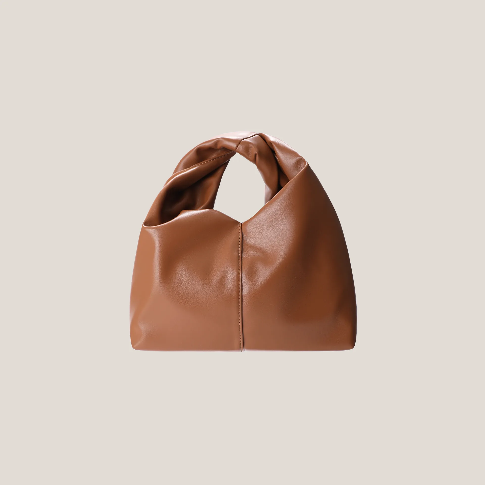 

Women Tote Armpit Bag French Premium Feeling Pleated Cowl Bag Soft Leather Dumpling Bag Shoulder Niche Bag
