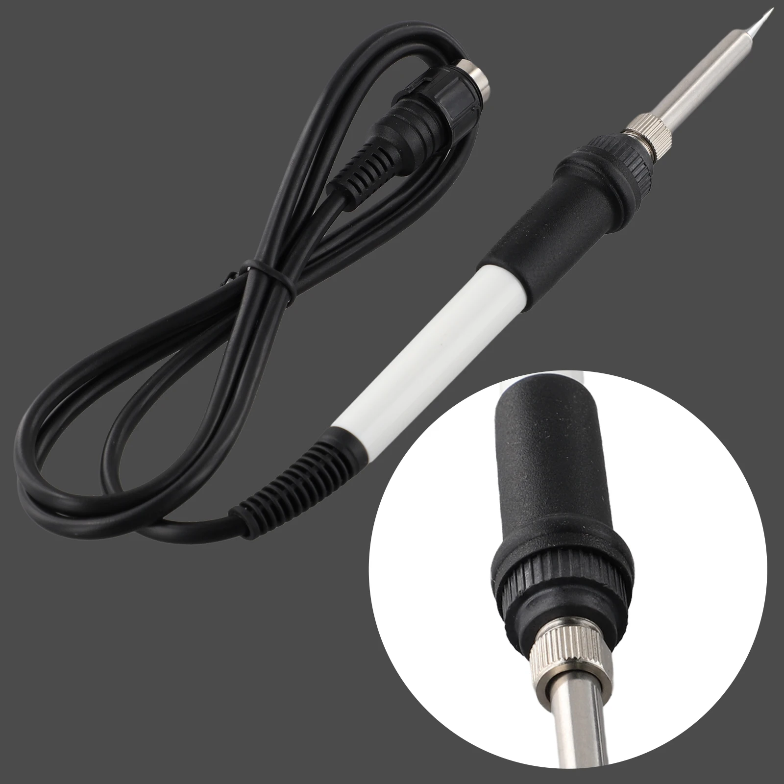 Efficiently Designed Heater Handle Iron Tool Compatible with Multiple Soldering Station Models Including SFor 936/S937/S928/S926