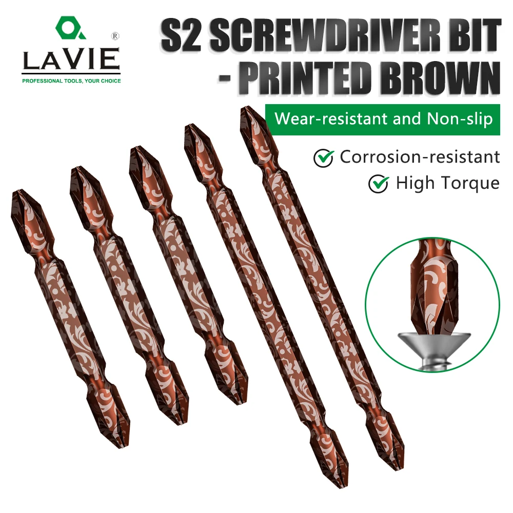 

LAVIE 1pc PH2 Screwdriver Bit Magnetic 1/4'' Hex Shank Cross Screwdriver Bit Non Slip, Wear-Resistant, And Rust Resistant