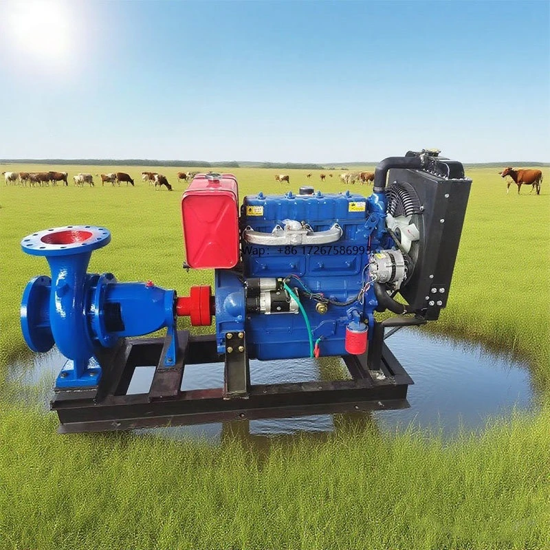 High Pressure 10 120 Self-Priming Farming Engine Water Pump 4 6 8 10 Inch Farm Irrigation Sprinkler Agriculture Pump
