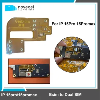 GeekFans Cabo integrado embutido que não danifica a tela de cartão duplo para suporte de cabo de cartão único duplo para iPhone 15Pro 15Promax