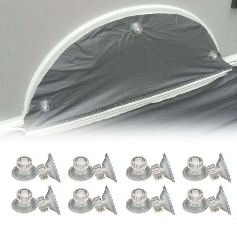 

10 шт., 45 мм, тент с высокой ручкой, присоска, органайзер для каравана, дома на колесах, крепежные пластиковые присоски, аксессуары для автофургонов