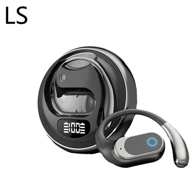 

LS F206 Earphones Wireless Bluetooth 5.4 Ear Hooks OWS IPX5 Hi-Res Bass Boost Outdoor Sport Comfortable Headset 60H